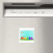 Magnet de la famille Bunny (In Situ (Lave-vaisselle))