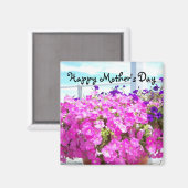 Magnet de la fête des mères (Recto/Verso)