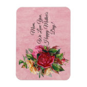Magnet de la fête des mères roses (Vertical)