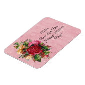 Magnet de la fête des mères roses (Côté Gauche)