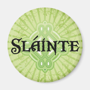Magnet de la fête Saint-Patrick de Slainte
