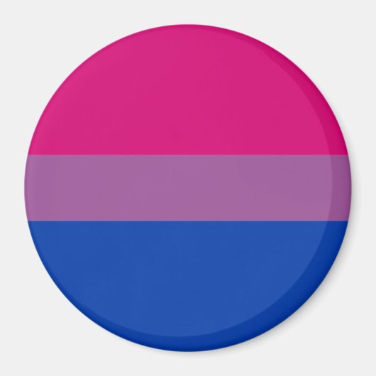 Magnet de la fierté bisexuelle (Devant)