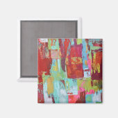 Magnet de la fille de travail (Recto/Verso)