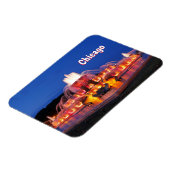 Magnet de la fontaine de Chicago Buckingham (Côté Gauche)