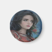 Magnet de la jolie Dame (Devant)