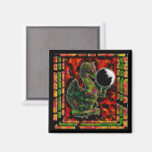 Magnet de la lune de dragon (Recto/Verso)