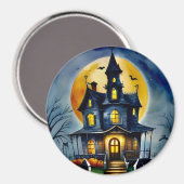 Magnet de la maison hantée Whimsical (Recto/Verso)