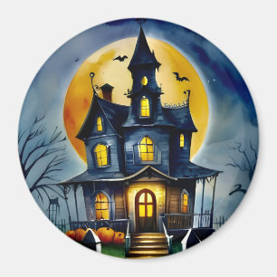 Magnet de la maison hantée Whimsical