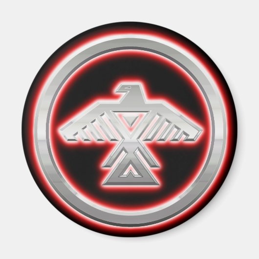 Magnet de la nation Chippewa (Devant)