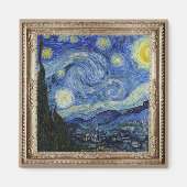 Magnet de la nuit de Van Gough Starry (Devant)