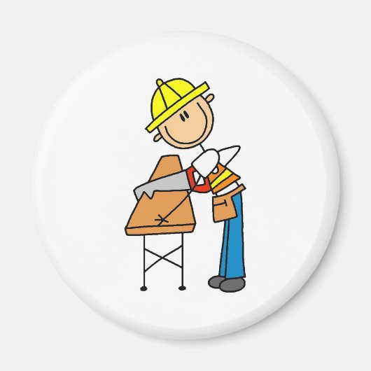 Magnet de la planche de sciage des ouvriers de la  (Devant)