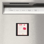 Magnet de la recette de soupe de tomate (In Situ (Lave-vaisselle))