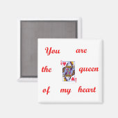 Magnet de la Reine des Coeurs (Recto/Verso)
