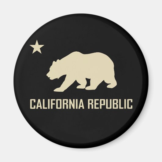 Magnet de la République de Californie (Devant)