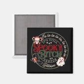 Magnet de la saison B Éffrayant de Noël (Recto/Verso)