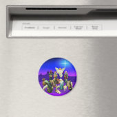 Magnet de la scène nationale de Noël (In Situ (Lave-vaisselle))