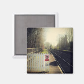 Magnet de la station Prestwich (Recto/Verso)