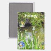 Magnet de la Terre mère (Recto/Verso)