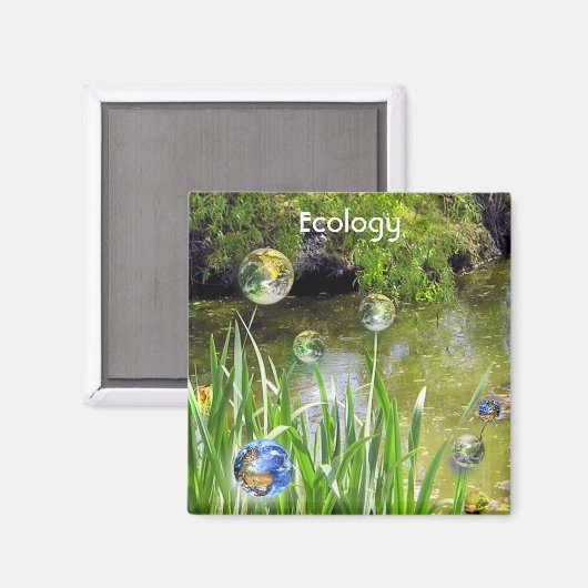 Magnet de la Terre mère (Recto/Verso)