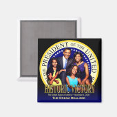Magnet de la victoire historique (Recto/Verso)