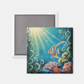 Magnet de la vie marine (Recto/Verso)