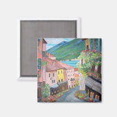 Magnet de la ville de Bellagio (Recto/Verso)