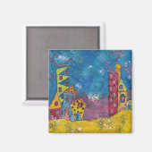 Magnet de la ville funky #1 (Recto/Verso)