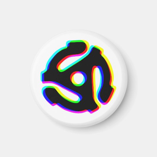 Magnet de l'adaptateur d'enregistrement 45 tr/min (Devant)