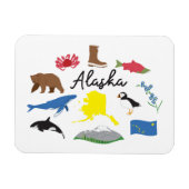 Magnet de l'Alaska (Horizontal)
