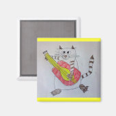 Magnet de l'amateur de musique (Recto/Verso)