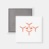 Magnet de lames gothiques (Recto/Verso)