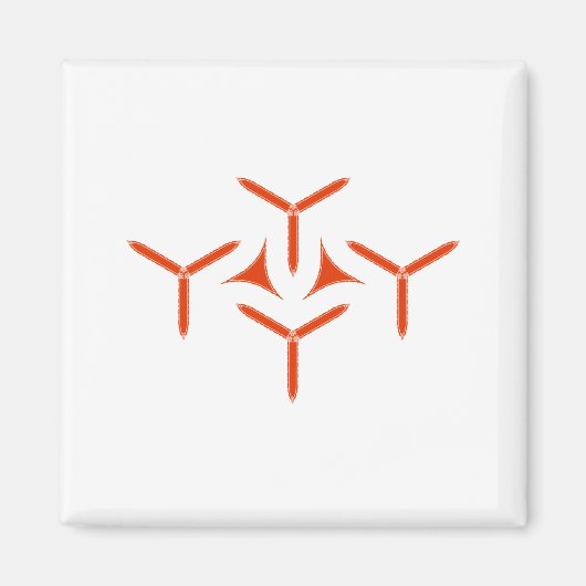 Magnet de lames gothiques (Devant)
