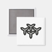 Magnet de lames gothiques (Recto/Verso)