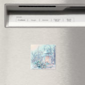 Magnet de lanterne de Noël (In Situ (Lave-vaisselle))