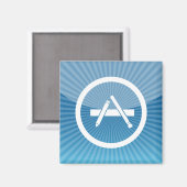 Magnet de l'application iPhone - App Store (Recto/Verso)