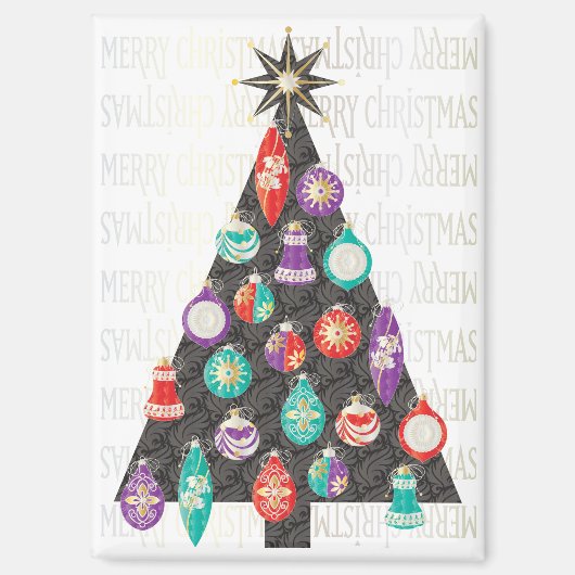 Magnet de l'arbre de Noël (Recto)