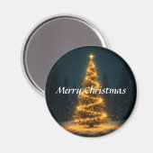 Magnet de l'arbre de Noël (Recto/Verso)