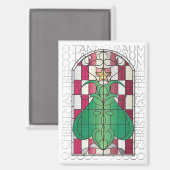 Magnet de l'arbre de Noël (Recto/Verso)