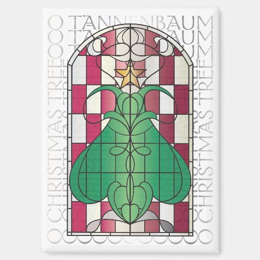Magnet de l'arbre de Noël (Recto)