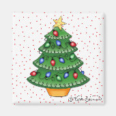 Magnet de l'arbre de Noël (Devant)