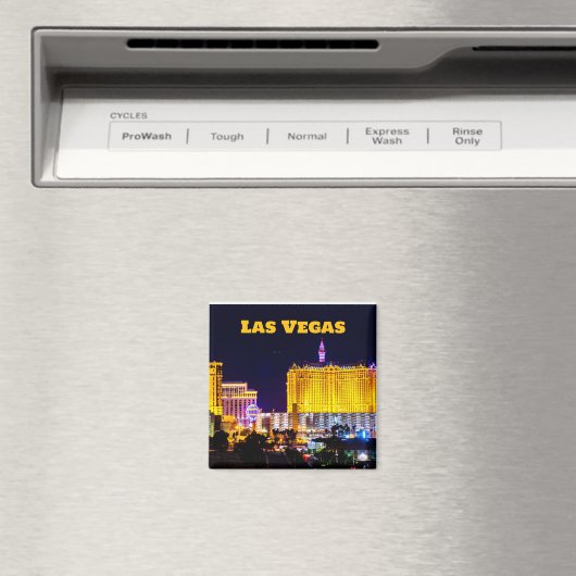 Magnet de Las Vegas Night Lights (In Situ (Lave-vaisselle))
