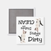 Magnet de lave-vaisselle Amoureux des chats (Recto/Verso)