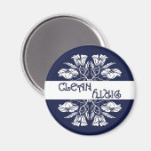 Magnet de lave-vaisselle Art Nouveau (Recto/Verso)