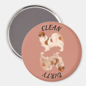 Magnet de lave-vaisselle espagnol tibétain (Recto/Verso)