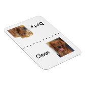 Magnet de lave-vaisselle Golden Retriever (Côté Droit)
