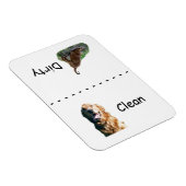 Magnet de lave-vaisselle Golden Retriever (Côté Droit)