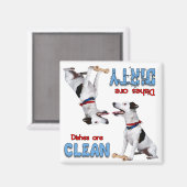 Magnet de lave-vaisselle Jack Russell Terrier (Recto/Verso)
