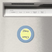 Magnet de lave-vaisselle Preppy Blue Clean (In Situ (Lave-vaisselle))