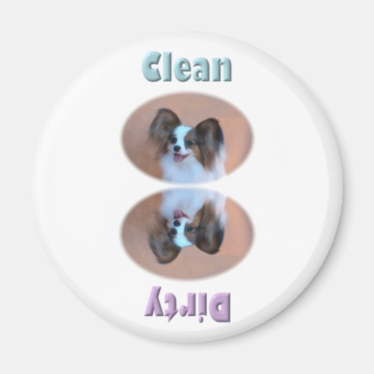 Magnet de lave-vaisselle Sable Papillon (Devant)