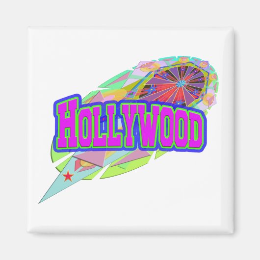 Magnet de l'avenir d'Hollywood (Devant)